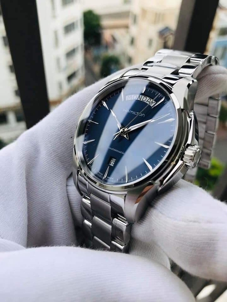 NG H HAMILTON JAZZMASTER AUTOMATIC DAY DATE WATCH 40MM H32505141