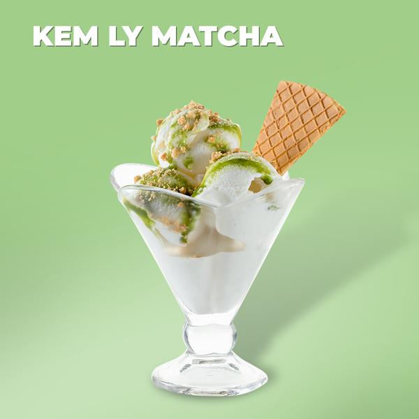 Kem ly Matcha