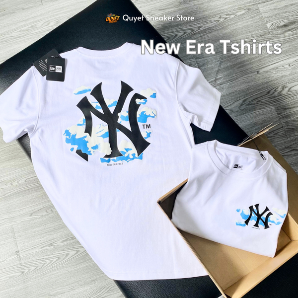 Áo Thun Nam Nữ New Era MLB NY Yanke Clouds T-Shirt 