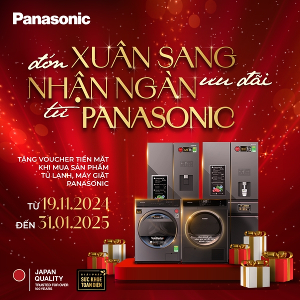 🌟Tết này, Panasonic "bung" quà cực lớn!🌟