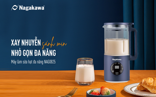 Máy làm sữa hạt đa năng Nagakawa NAG0825