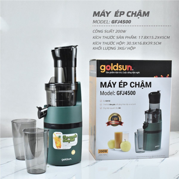 Máy ép chậm Goldsun GFJ4500