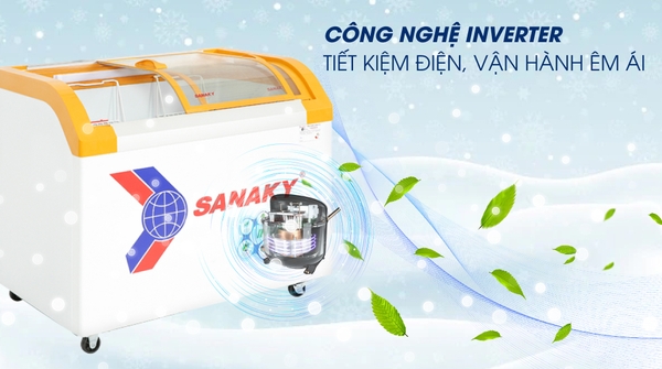 Tủ Đông Sanaky Inverter 280 lít VH3899K3B