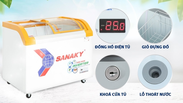 Tủ Đông Sanaky Inverter 280 lít VH3899K3B