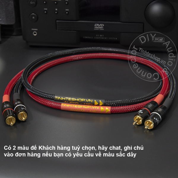 0.5m Digital Coaxial Audio Cable - 3.5mm TS To RCA (Canare LV-61S) For Hi-Fi