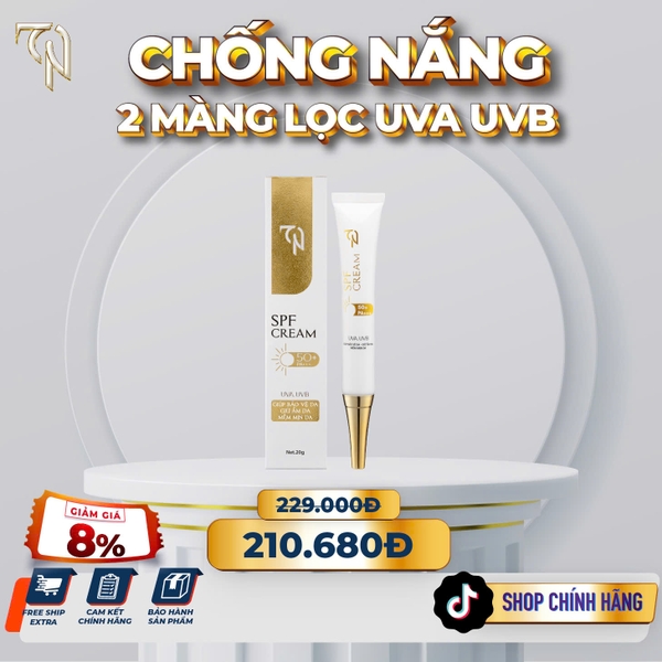 SPF CREAM 50+ PA+++ ( KEM CHỐNG NẮNG )