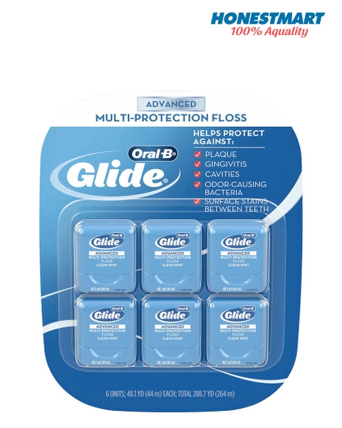 chi-nha-khoa-oral-b-glide-advanced-multi-protection-floss-clear-mint-44m-x6-hop