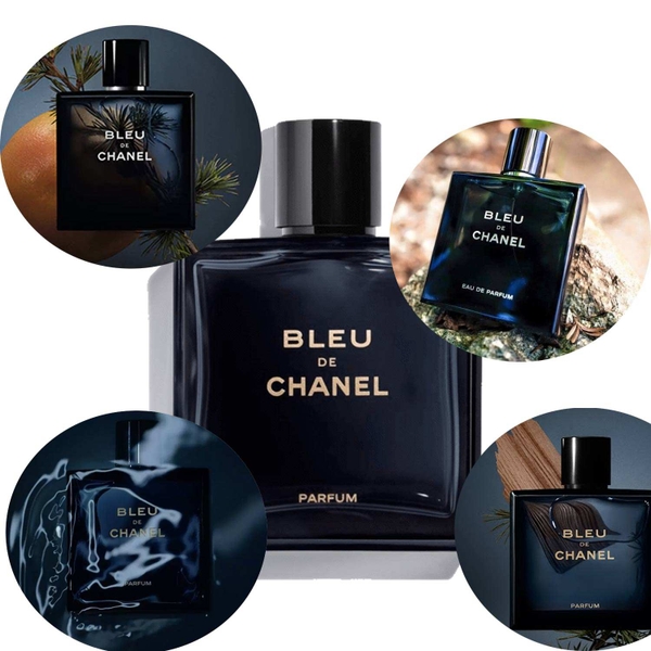 CHANEL Bleu De Chanel Pour Homme for Men Eau de Parfum Spray 50 ml 1.69 fl  oz.