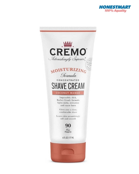 kem-cao-rau-cremo-moisturizing-shave-cream-coconut-mango-177ml