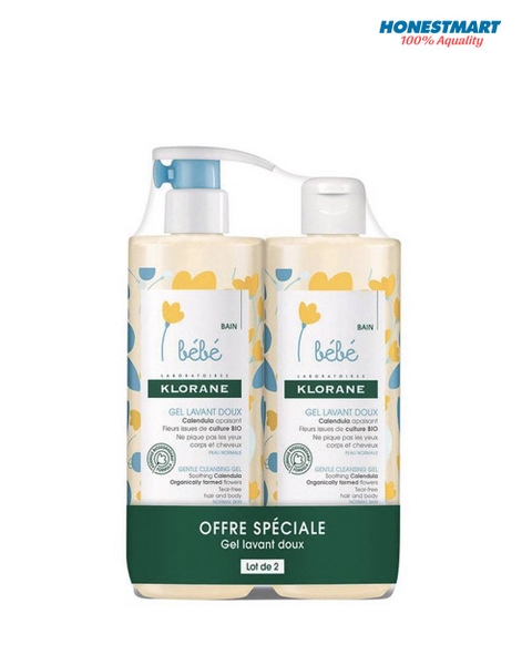 sua-tam-goi-cho-be-klorane-bain-gentle-cleansing-gel-500ml-x2