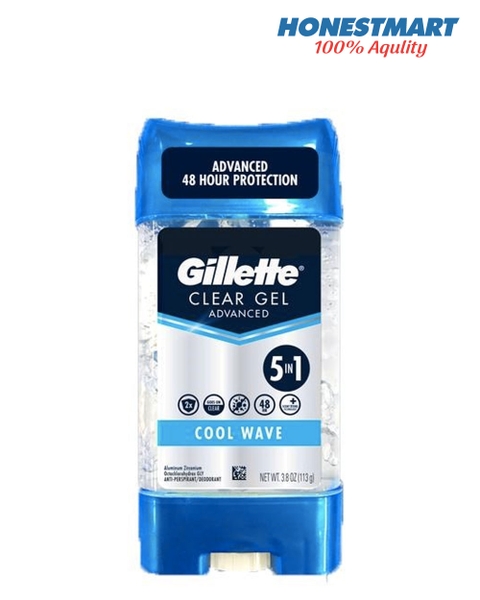 lan-khu-mui-gillette-clear-gel-advance-5-in-1-cool-wave-107g