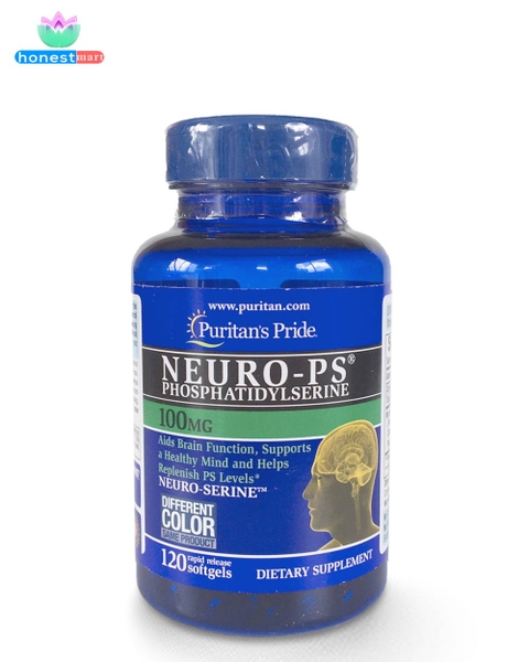 ho-tro-tri-nao-puritan-s-pride-neuro-ps-phosphatidylserine-100mg-softgels-120-vi