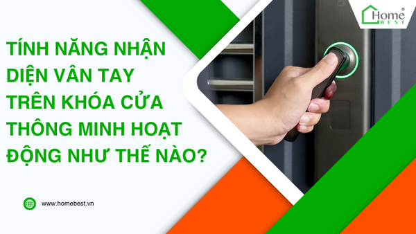 Tính Năng Nhận Diện Vân Tay Trên Khóa Cửa Thông Minh Hoạt Động Như Thế Nào?