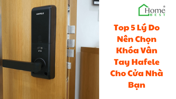 Top 5 Lý Do Nên Chọn Khóa Vân Tay Hafele Cho Cửa Nhà Bạn