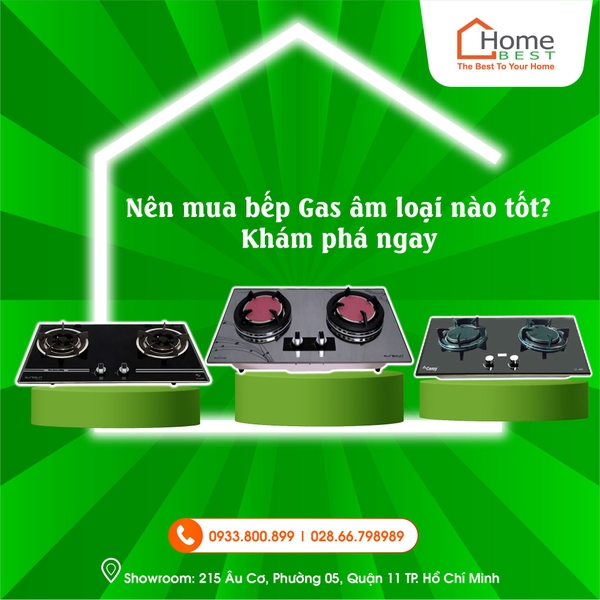 Nên mua bếp ga âm loại nào tốt?