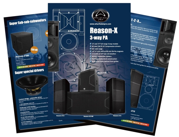 Siêu phẩm mới - Wharfedale Pro Reason-X series