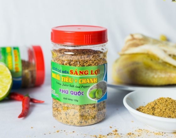 Muối tiêu chanh Sáng Lợi lọ 120g