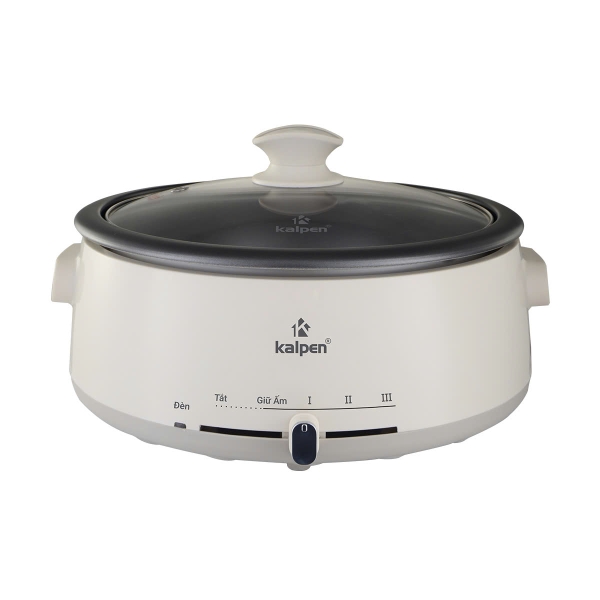 Nồi Lẩu Điện Kalpen 4L Khay Lẩu Tháo Rời, 1660W