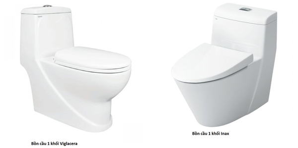 So sánh bồn cầu Inax với bồn cầu Viglacera, loại nào tốt hơn?