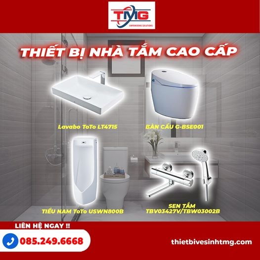 Tổng hợp catalogue thiết bị vệ sinh INAX, TOTO, Caesar, VIGLACERA, Huge, Geler