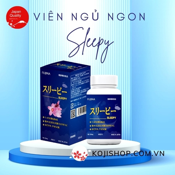 Viên uống ngủ ngon Sleepy Nhật Bản