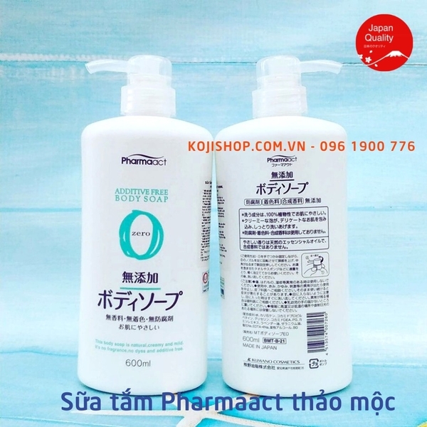 Sữa tắm Pharmaact chiết xuất thảo mộc tự nhiên 600ml