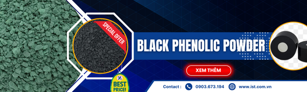 Bột đúc nóng black phenolic