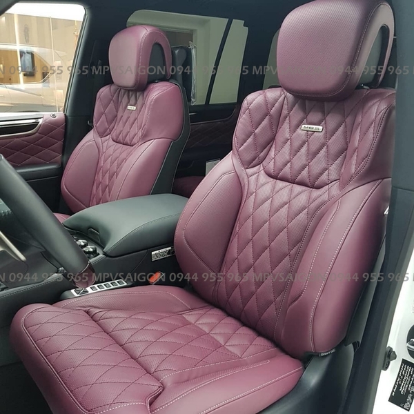 Nâng cấp ghế Limousine Lexus LX570 - ghế thương gia MBS