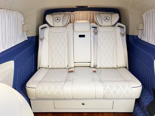 Ghế limousine băng ba ngả giường Alphard BED 2.0