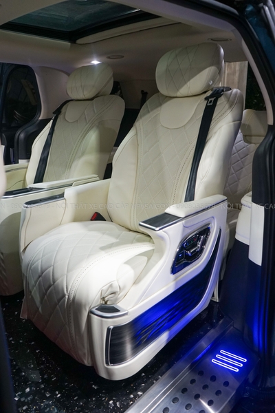 Combo Ghế Vip Limousine + Ghế băng 3 ngả thành giường Sofa bed