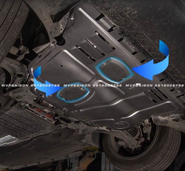 Lắp đặt giáp gầm - tấm bảo vệ động cơ hộp số Honda Accord