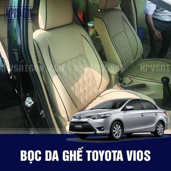 Bọc Ghế Da Xe Toyota Vios - Bảng Giá Mới