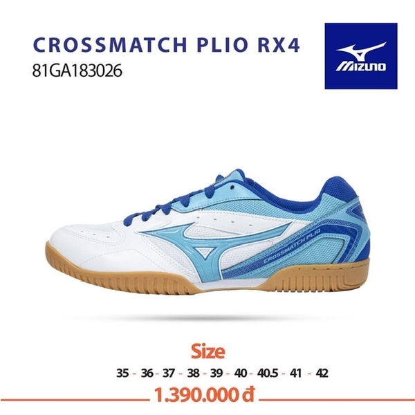 Giày Mizuno CrossMatch Palio RX4 xanh trắng