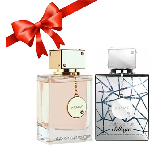 Combo Nước Hoa Armaf Club The Nuit (Sillage EDP 105ml EDP For
