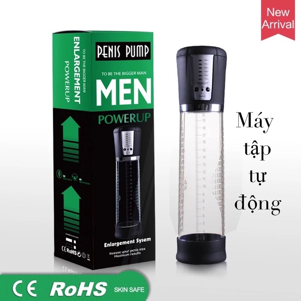 Máy tập tự động tăng kích thước dương vật penis pump powerup