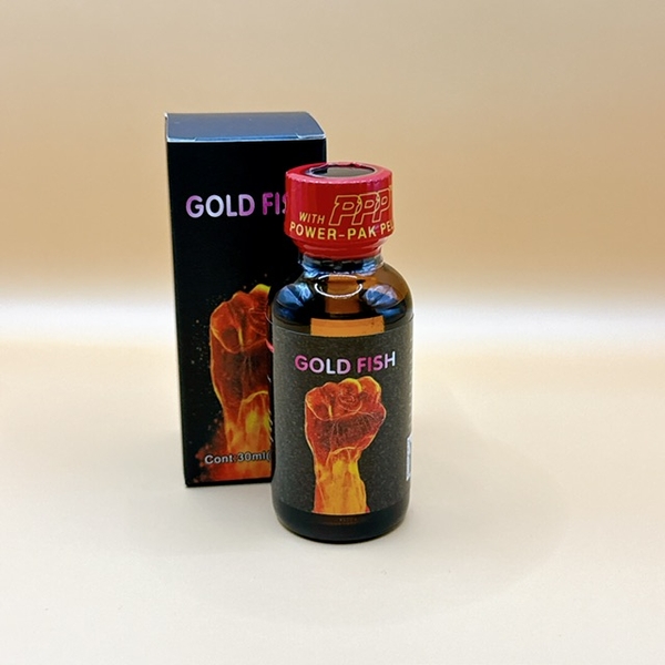 Poppers 30ml Gold Fist bản 30ml mạnh mẽ cải tiến được ưa chuộng