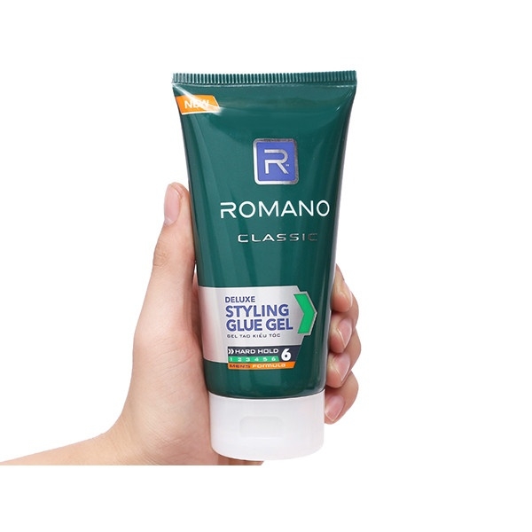 Gel vuốt tóc nam tạo kiểu tóc giữ nếp lâu Romano Classic 150ml  Mỹ phẩm  Mộc Lan  Lazadavn