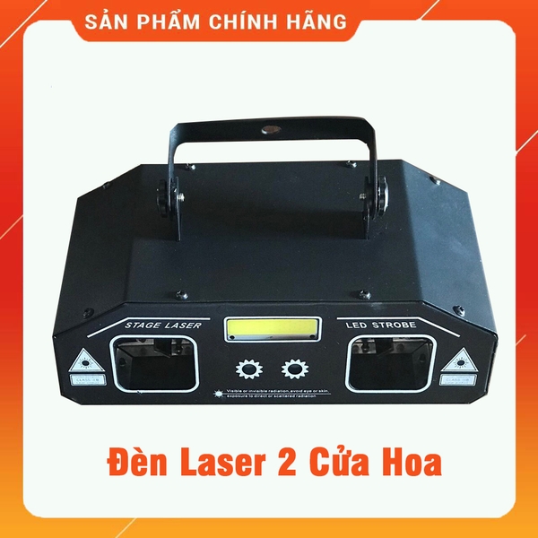 Đèn laser 2 cửa Hoa cho phòng hát karaoke