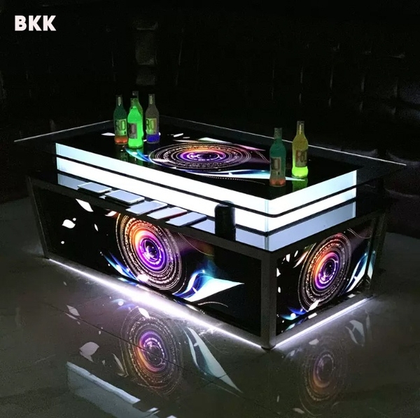 Bàn karaoke kính cường lực BKK