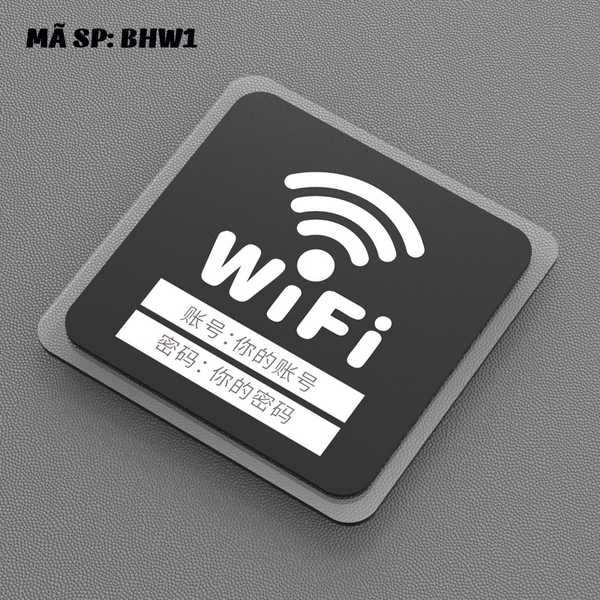 Biển hiệu wifi BHW