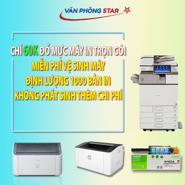 Dịch vụ đổ mực máy in canon tại nhà, văn phòng, cơ quan