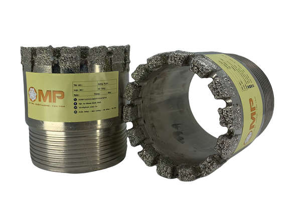 Mũi khoan kim cương sần 76-146mm | Khoan giếng, khảo sát địa chất ...