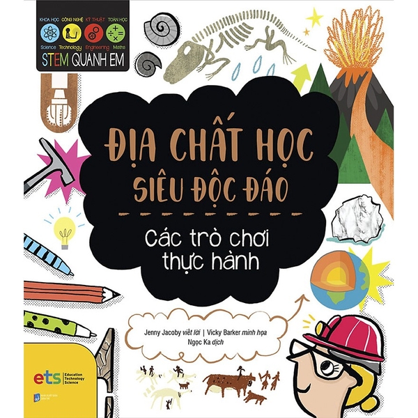 Sách - Stem Quanh Em - Địa Chất Học Siêu Độc Đáo