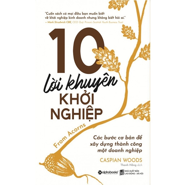 Sách - 10 lời khuyên khởi nghiệp