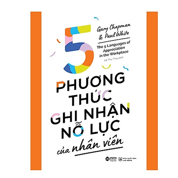 Sách - 5 Phương thức ghi nhận nỗ lực của nhân viên