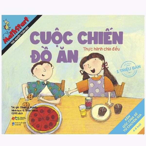 Sách - Mathstart trải nghiệm toán học: Cuộc chiến đồ ăn