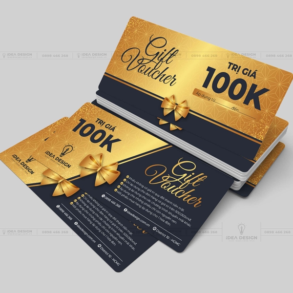 20+ Mẫu Voucher - Gift Voucher Dành Cho Shop Bán Hàng, Nhà Hàng, Dịch Vụ
