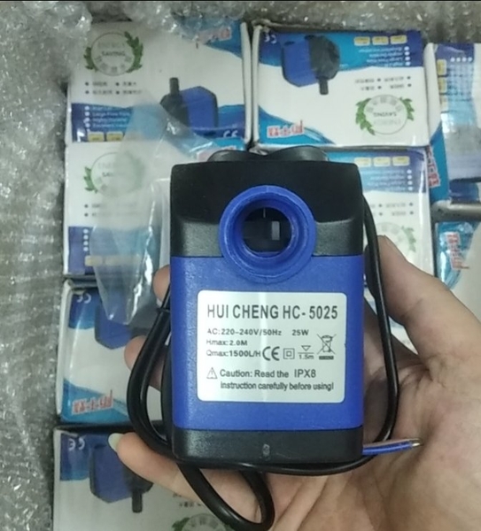 Bơm nước quạt, bơm bể cá 25W-220V cao cấp