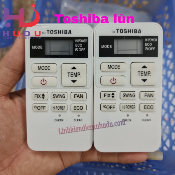 Điều khiển Toshiba lùn