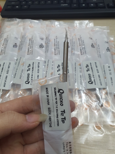 Mũi hàn T12 ( J02 ) nhọn cong